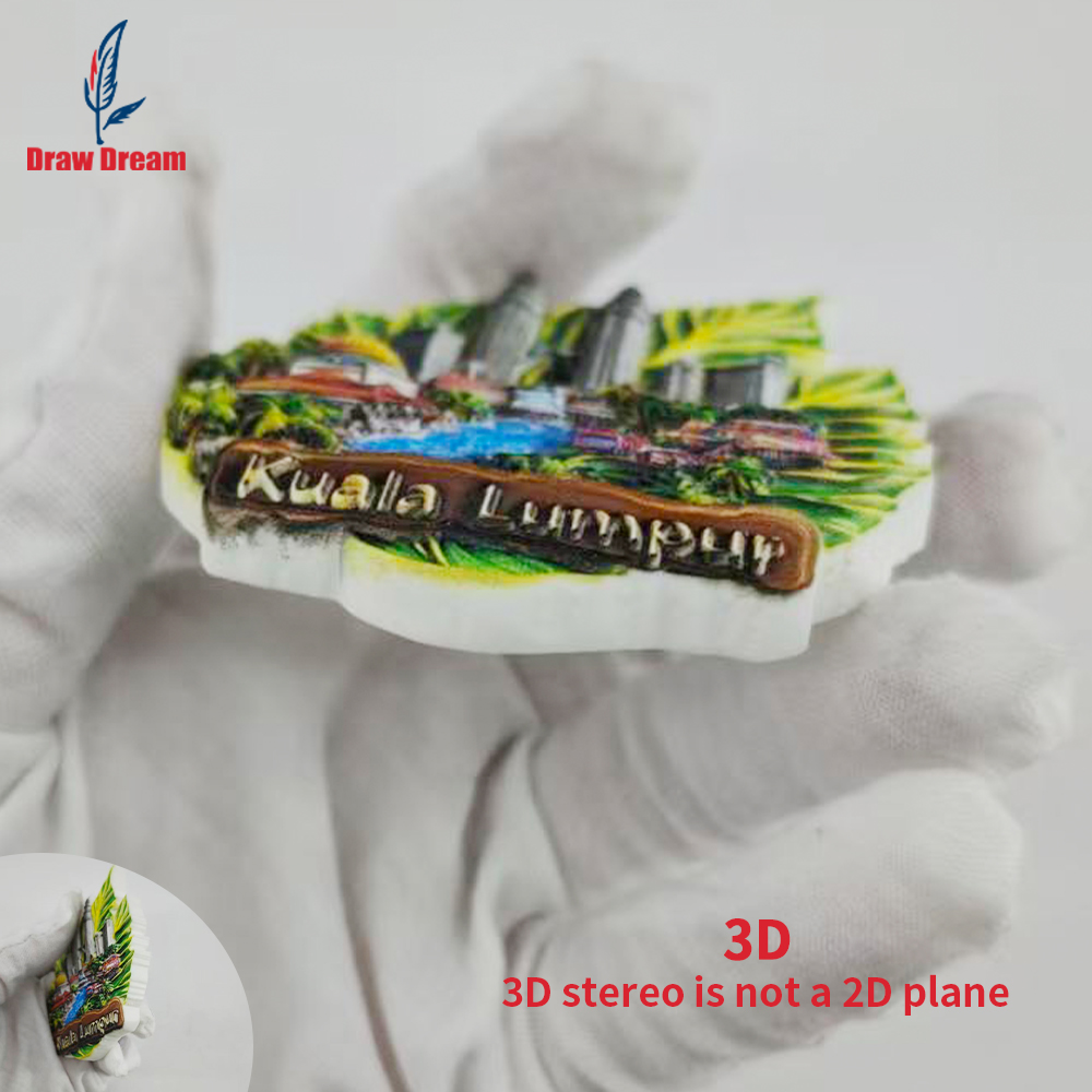 1Pc Kuala Lumpur Creative 3D E - Home Decor Kuala Lumpur recension och pris