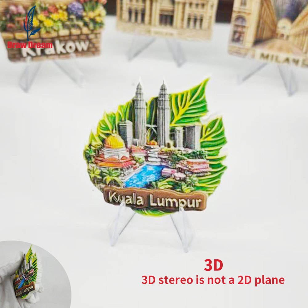 1Pc Kuala Lumpur Creative 3D E - Home Decor Kuala Lumpur recension och pris
