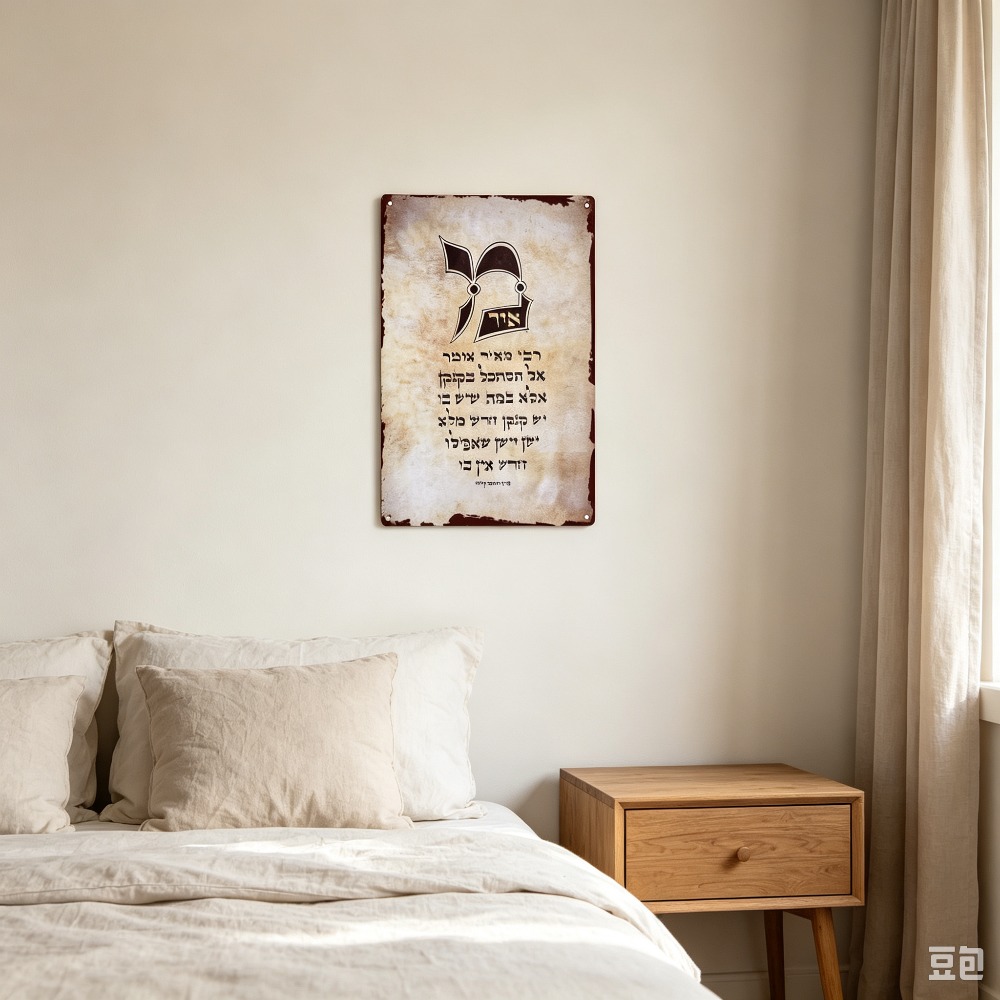 CIFBUY Vintage Hebrew Torah Sc - Home Decoration recension och pris