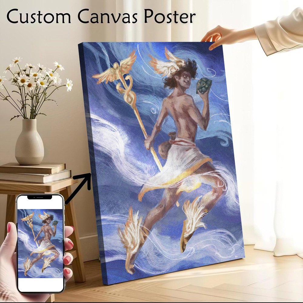 Hermes Canvas Poster Customiza - Home Decor Hermes recension och pris