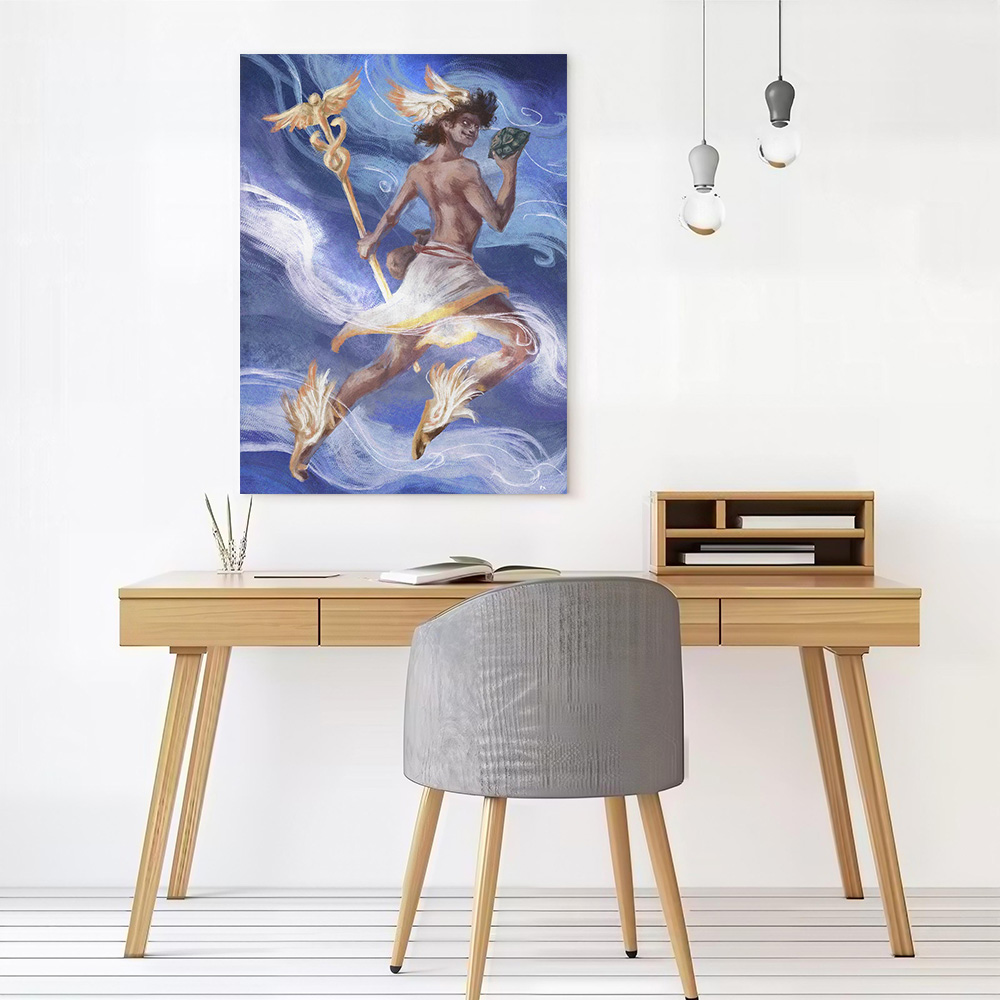 Hermes Canvas Poster Customiza - Home Decor Hermes recension och pris