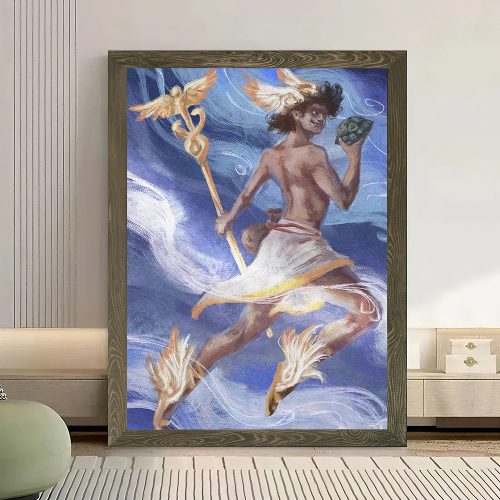 Hermes Canvas Poster Customiza - Home Decor Hermes recension och pris