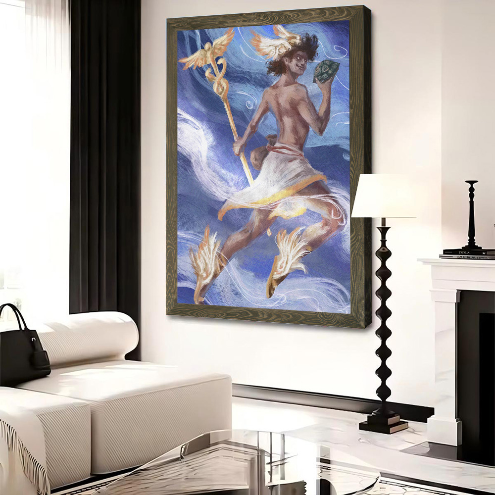 Hermes Canvas Poster Customiza - Home Decor Hermes recension och pris