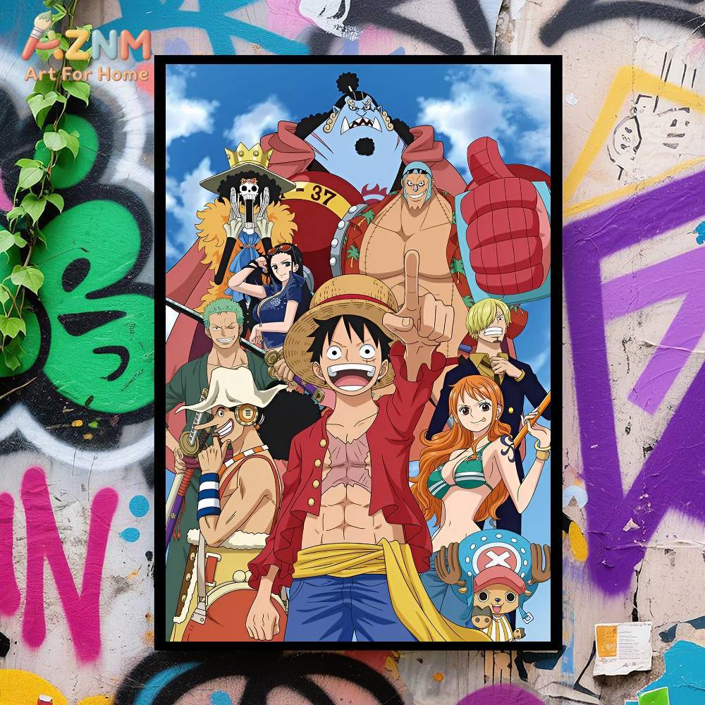 AZNM One Piece Unframed Canvas - Geometric Wall Art recension och pris