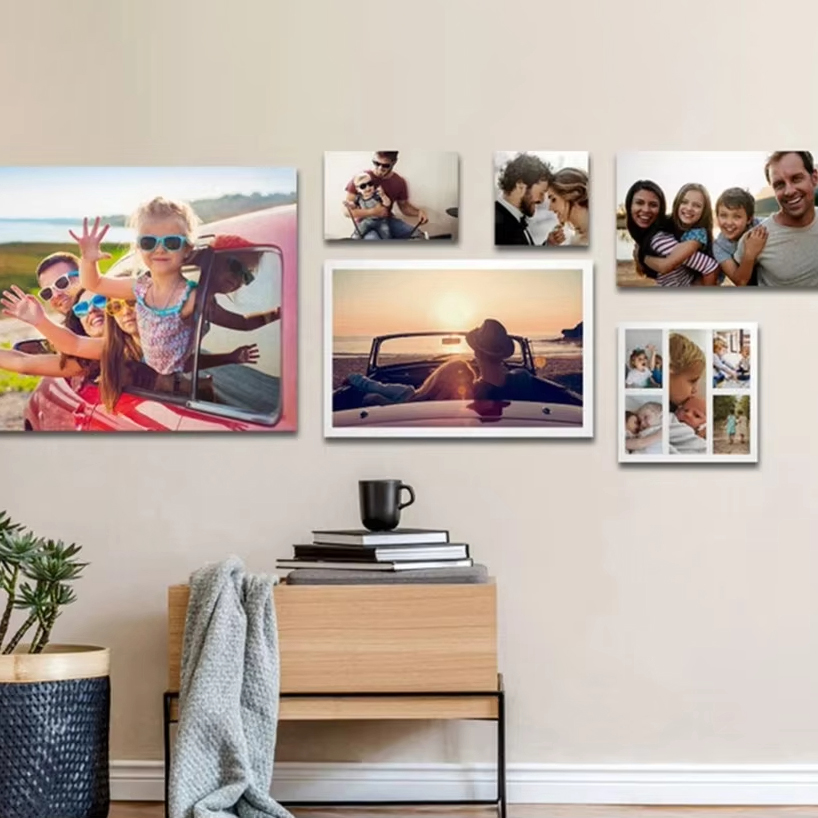 Custom Frameless Photo Canvas  - Home Decor On Wall recension och pris