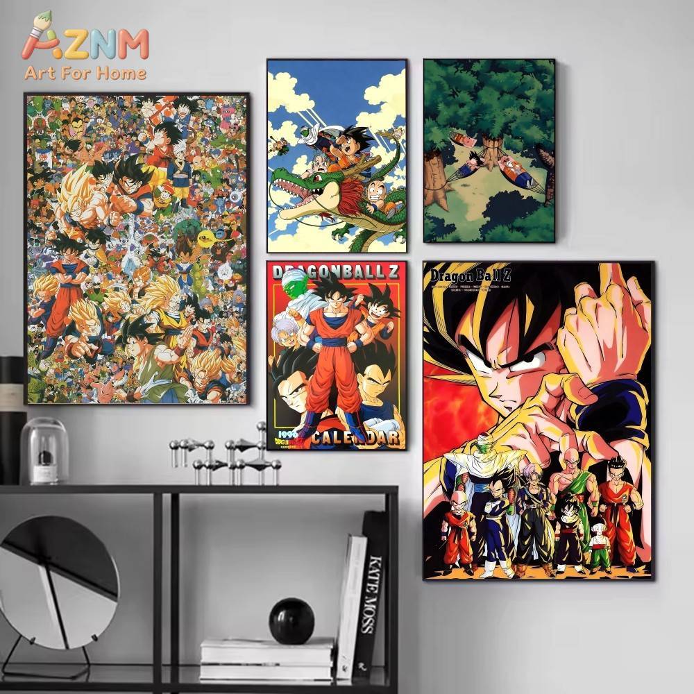 AZNM Dragon Ball Z Unframed Ca - Geometric Wall Art recension och pris
