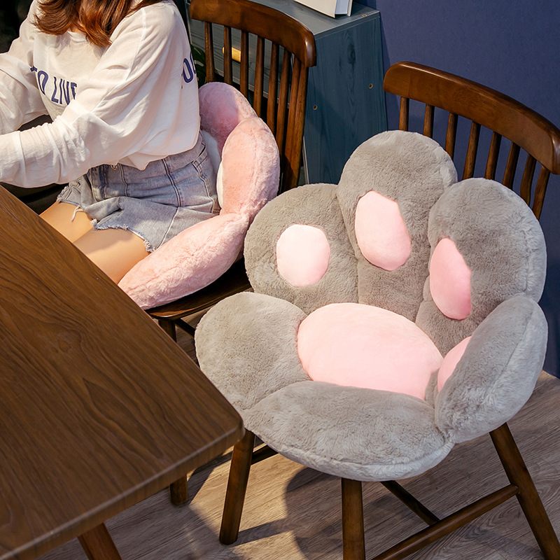 70cm INS Cute Cat Paw Cushion  - Home Decor Aesthetic Pinterest recension och pris