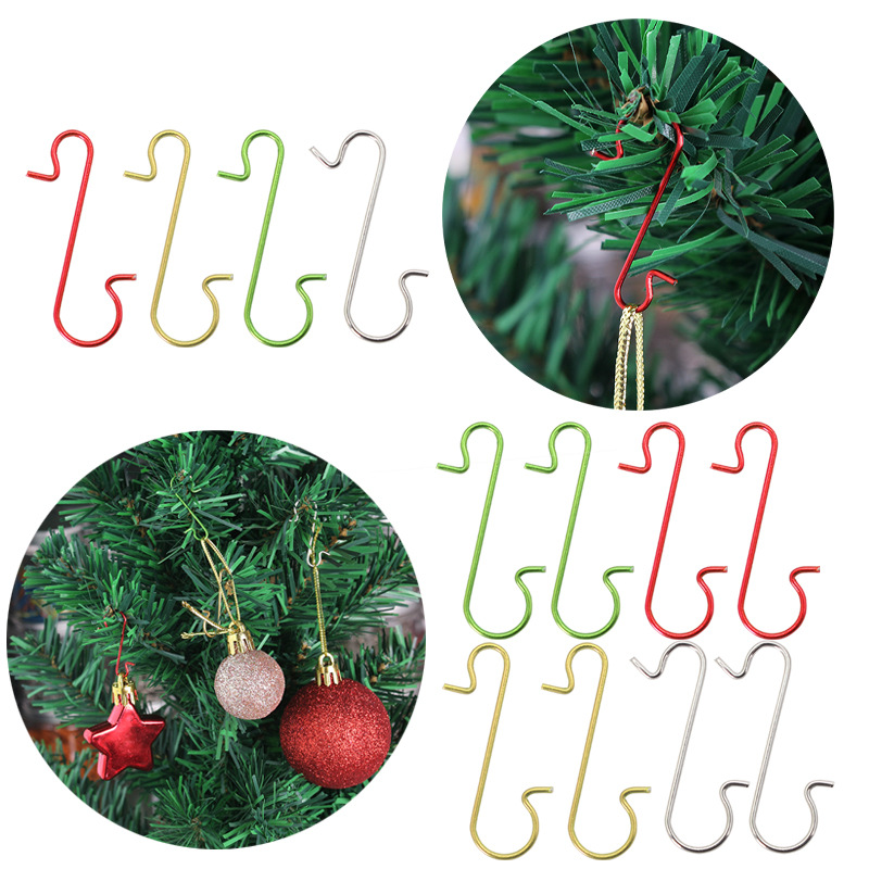 50Pcs Christmas Ornament Hooks - Home Decor Xmas Tree recension och pris