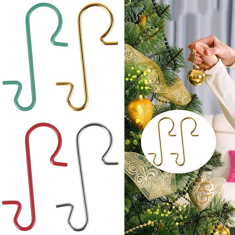 50Pcs Christmas Ornament Hooks - Home Decor Xmas Tree recension och pris