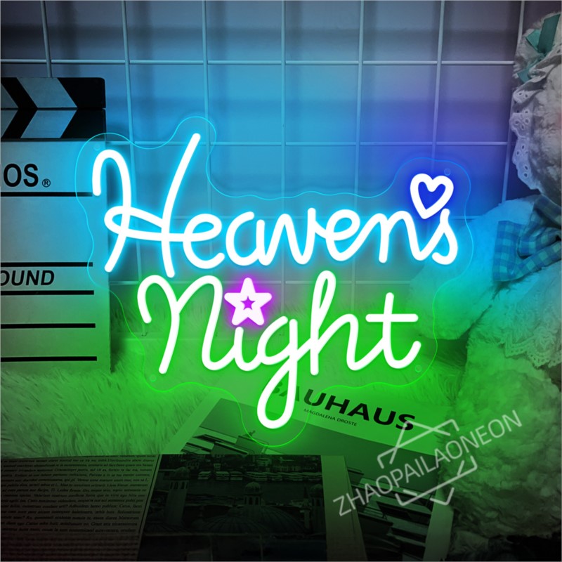 Heavens Night Neon Signs Game  - Home Decor Nearby recension och pris