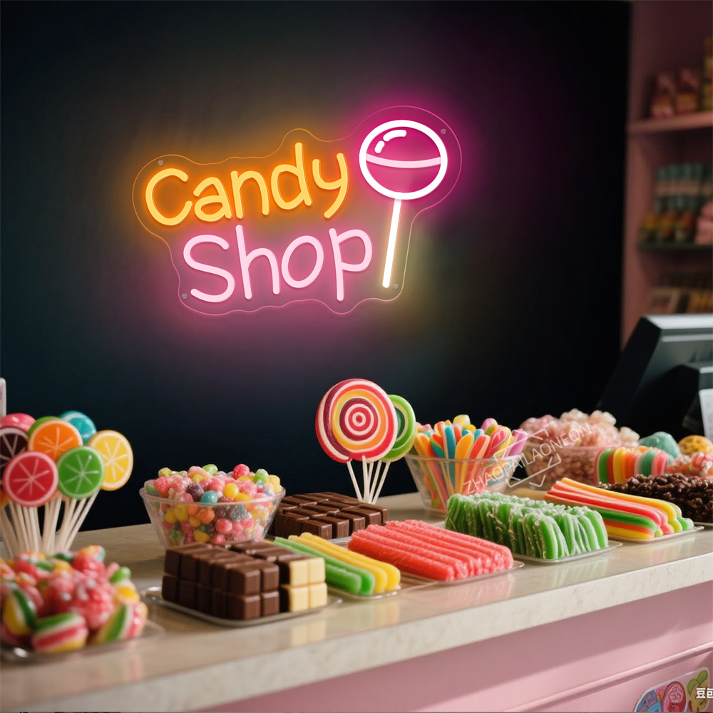 Candy Shop  LED Neon Candy USB - Home Decor Nearby recension och pris