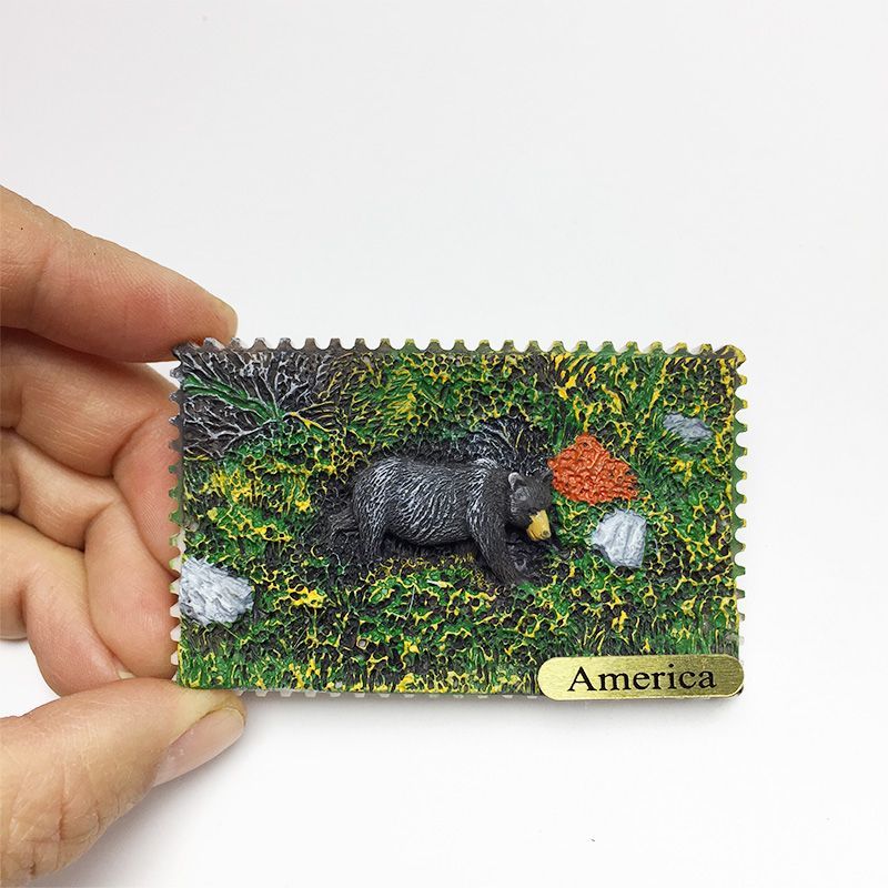 Alaska, USA 3D Black Bear Crea - Home Decor Usa recension och pris
