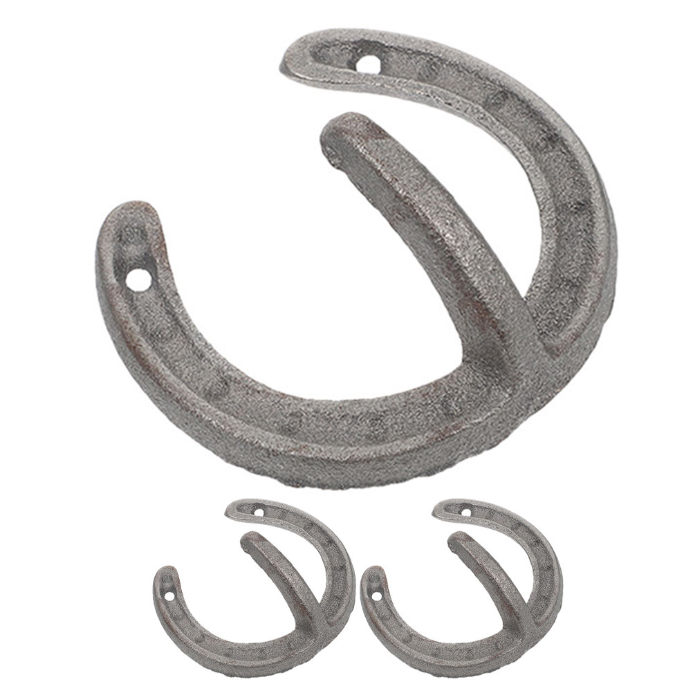 3Pcs Horseshoe Shape Wall Hook - Home Decor Organizer recension och pris