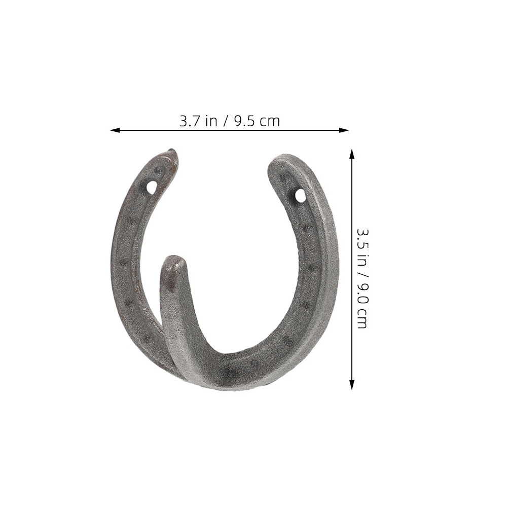 3Pcs Horseshoe Shape Wall Hook - Home Decor Organizer recension och pris