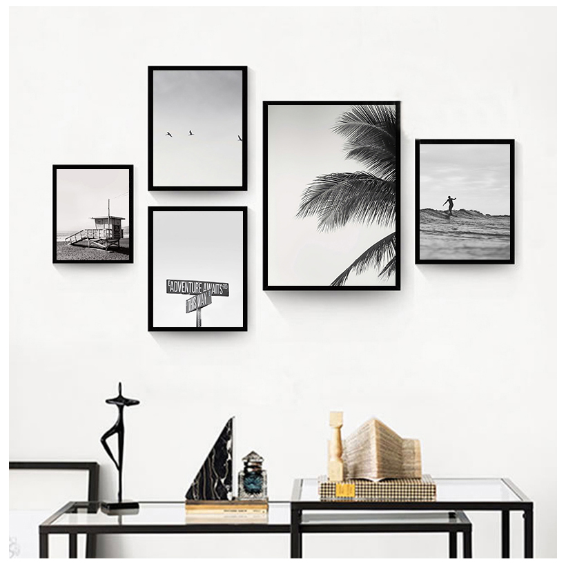 Gallery Wall Art Prints Black  - Geometric Wall Art recension och pris