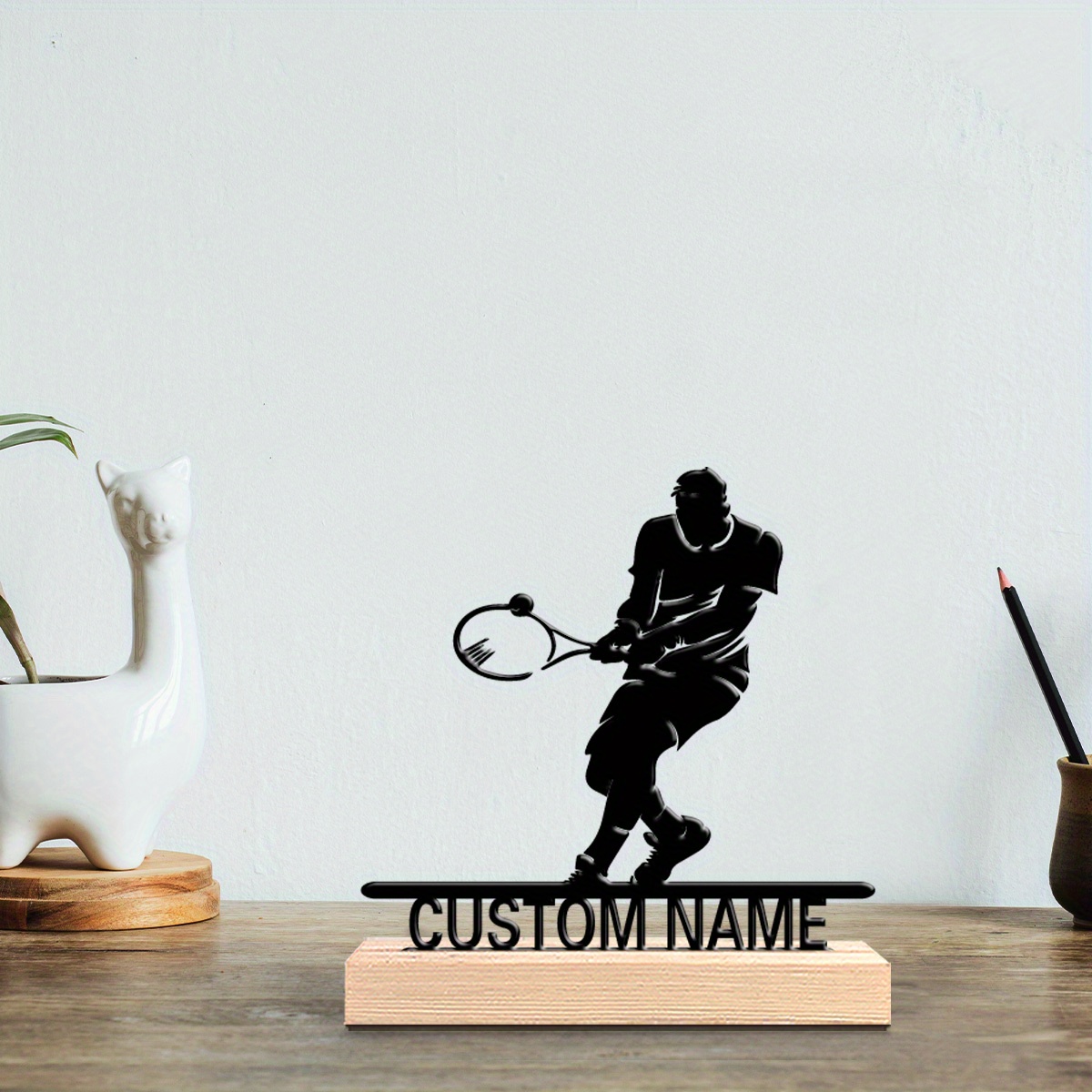 Personalized Tennis Player Met - Home Decor Nz recension och pris
