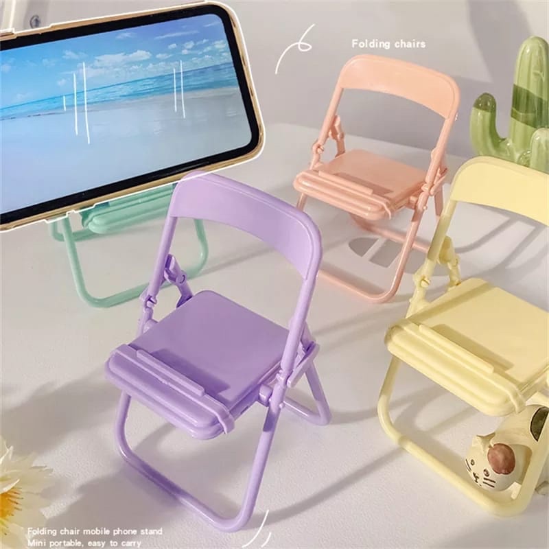 Cute Chair Phone Holder Stand  - Home Decor Organizer recension och pris