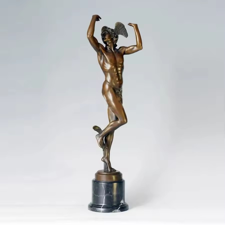 Bronze Greek Hermes Roman Merc - Home Decor Hermes recension och pris