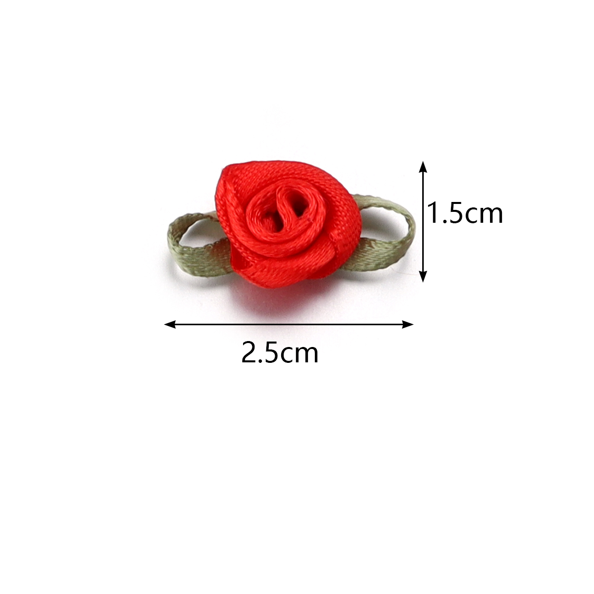 50Pcs 1.5x2.5cm 18 Colors For  - Home Decor Flowers recension och pris