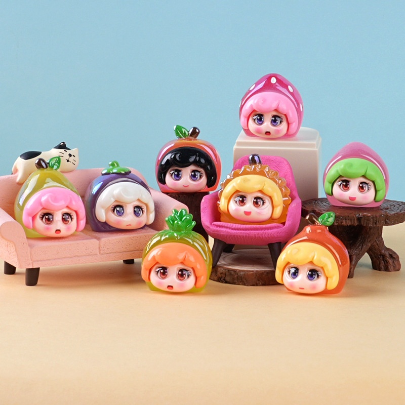 Cute Fruit Blind Box Beads Hom - Home Decor Organizer recension och pris