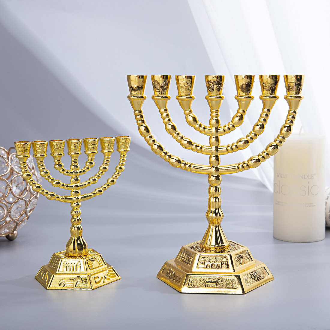 7 Branch Menorah Jewish Home D - Home Decoration recension och pris