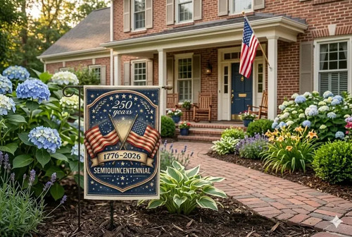 Years America Garden Flag Outd - Home Decor Usa recension och pris
