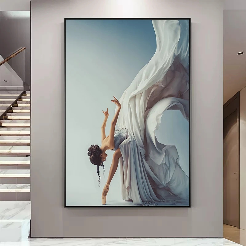 Modern Ballet Dancing Girl Can - Home Decor Zen recension och pris