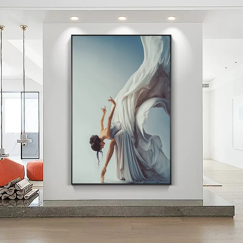 Modern Ballet Dancing Girl Can - Home Decor Zen recension och pris