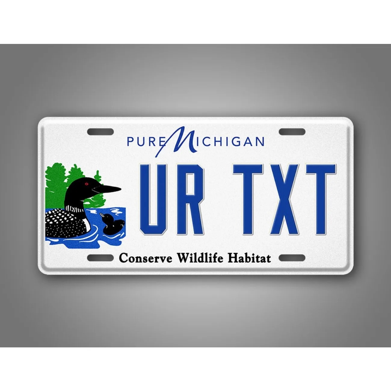Custom Text Michigan Conserve  - Home Decor Habitat recension och pris