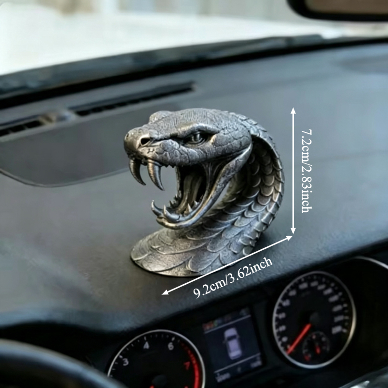 Cobra Skull Sculpture Car Home - Home Decor Habitat recension och pris