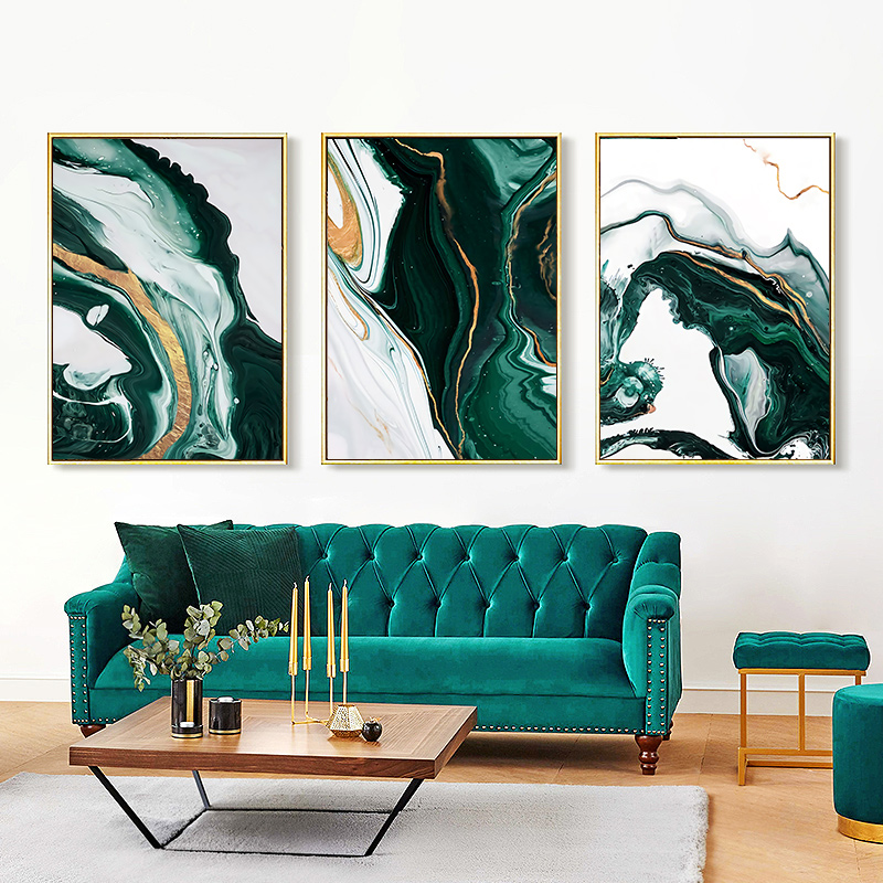 1pc frameless,Modern Marble Ab - Geometric Wall Art recension och pris