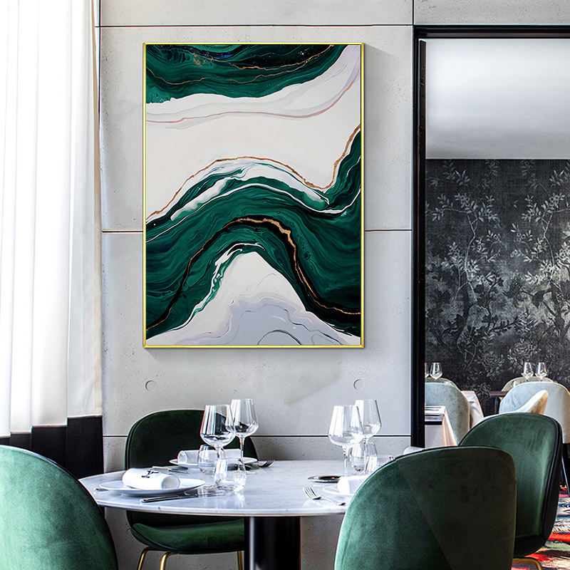 1pc frameless,Modern Marble Ab - Geometric Wall Art recension och pris