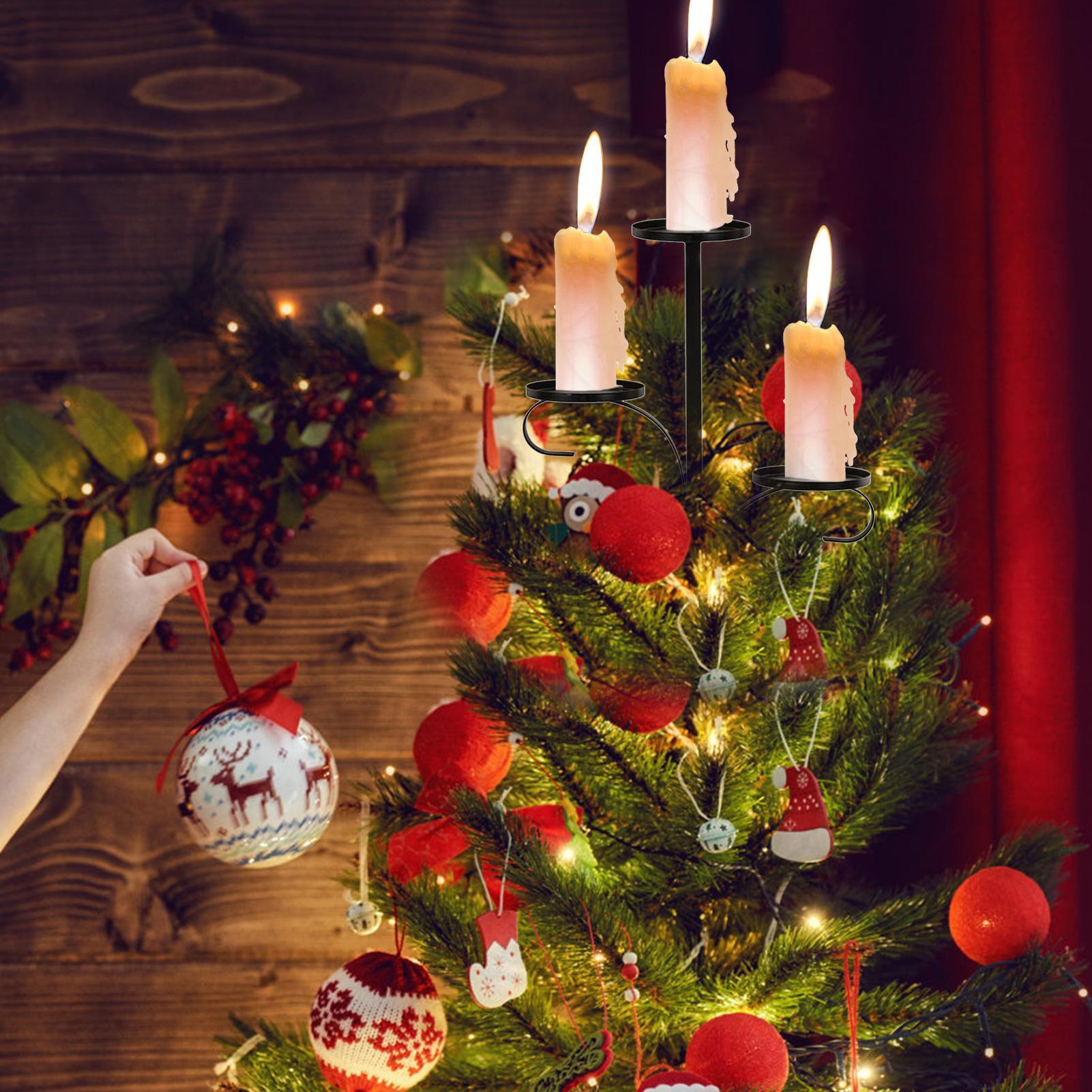 Metal Black Triple Tree Topper - Home Decor Xmas Tree recension och pris