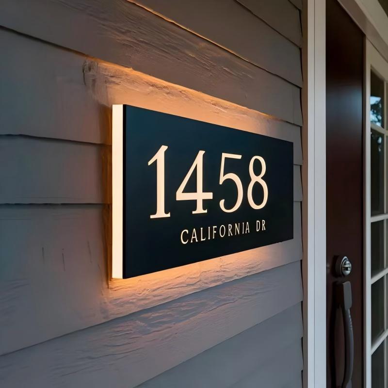 Custom Carved Hollow Out LED A - Home Decor Nearby recension och pris