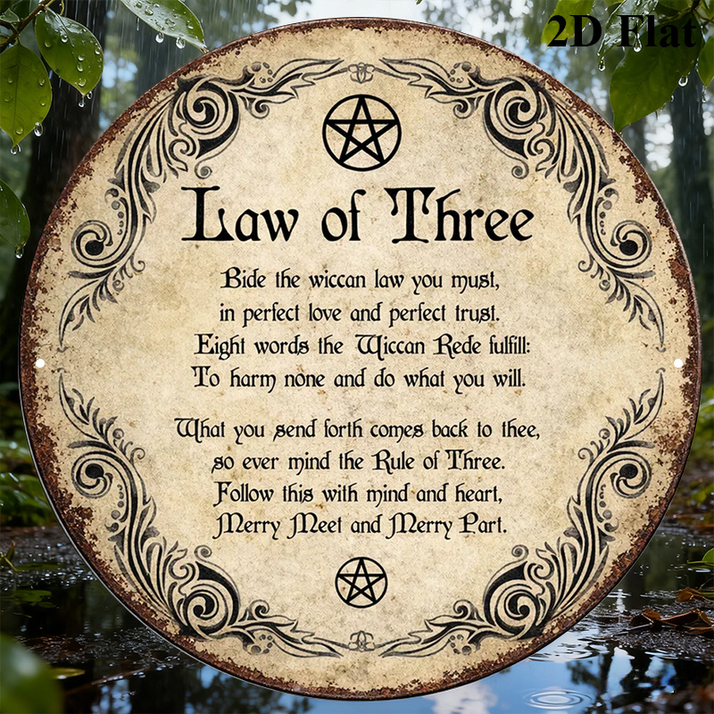 CIFBUY Vintage Wicca Triple Go - Home Decoration recension och pris