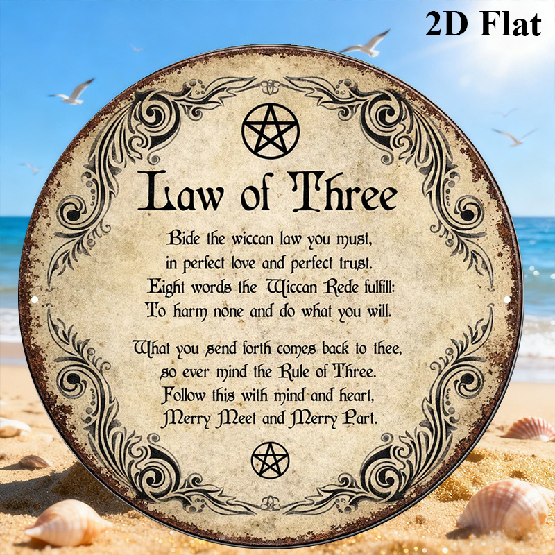 CIFBUY Vintage Wicca Triple Go - Home Decoration recension och pris