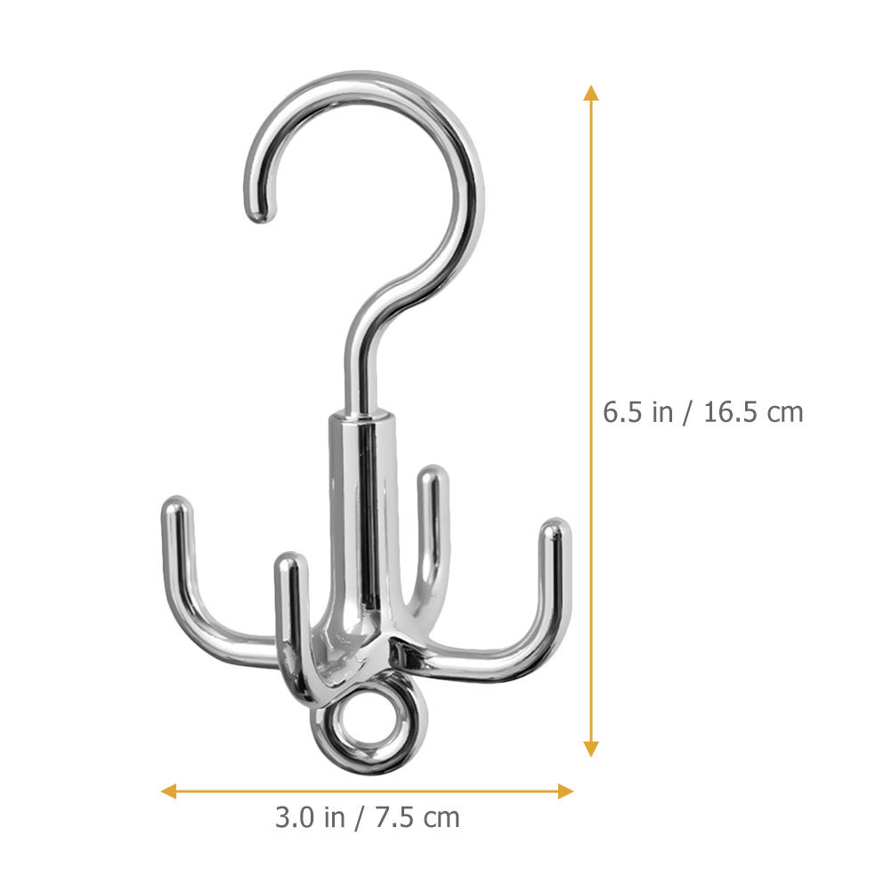 Rotating Clothes Hook 4-Claw D - Home Decor Organizer recension och pris