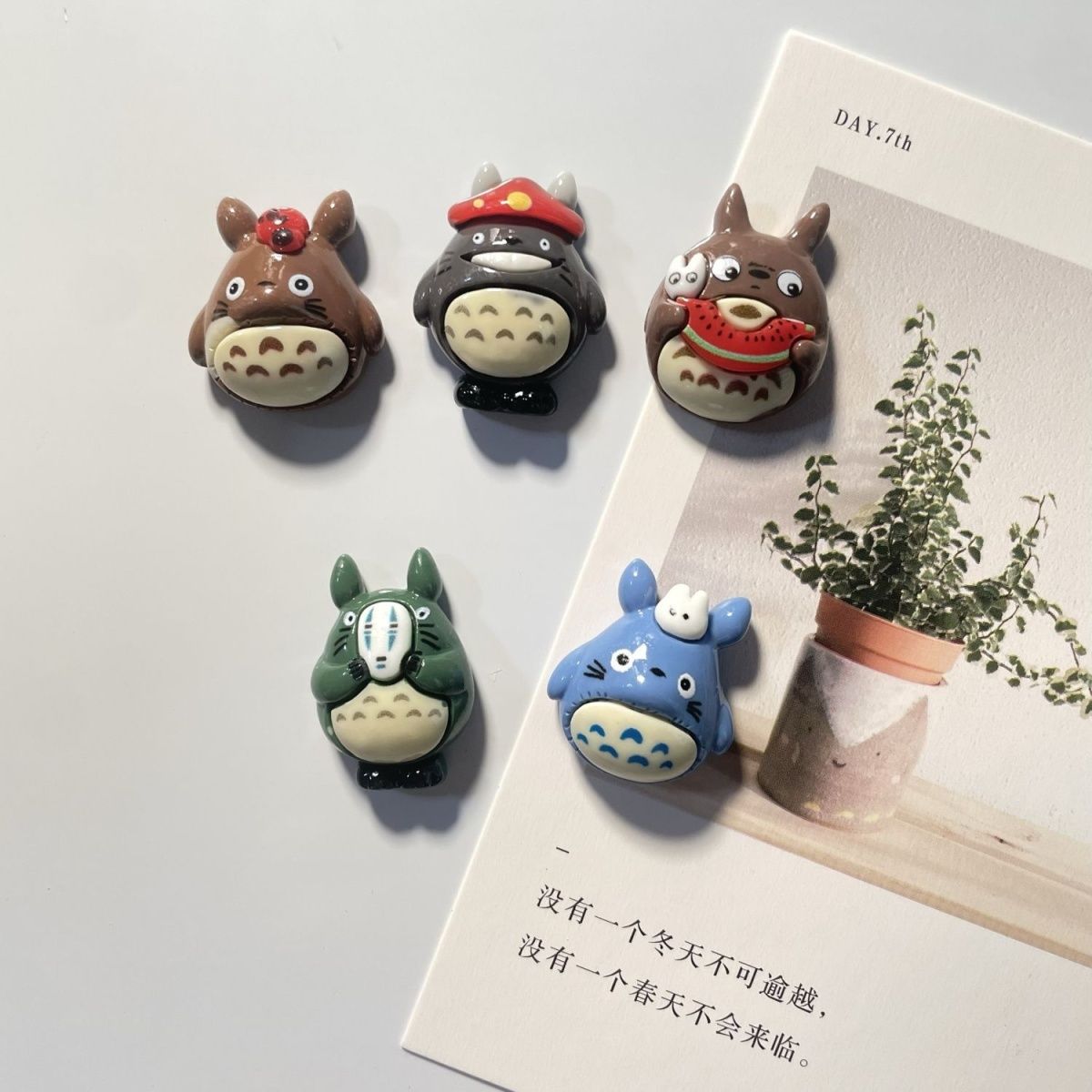 Totoro Anime Resin Fridge Magn - Home Decor Zen recension och pris