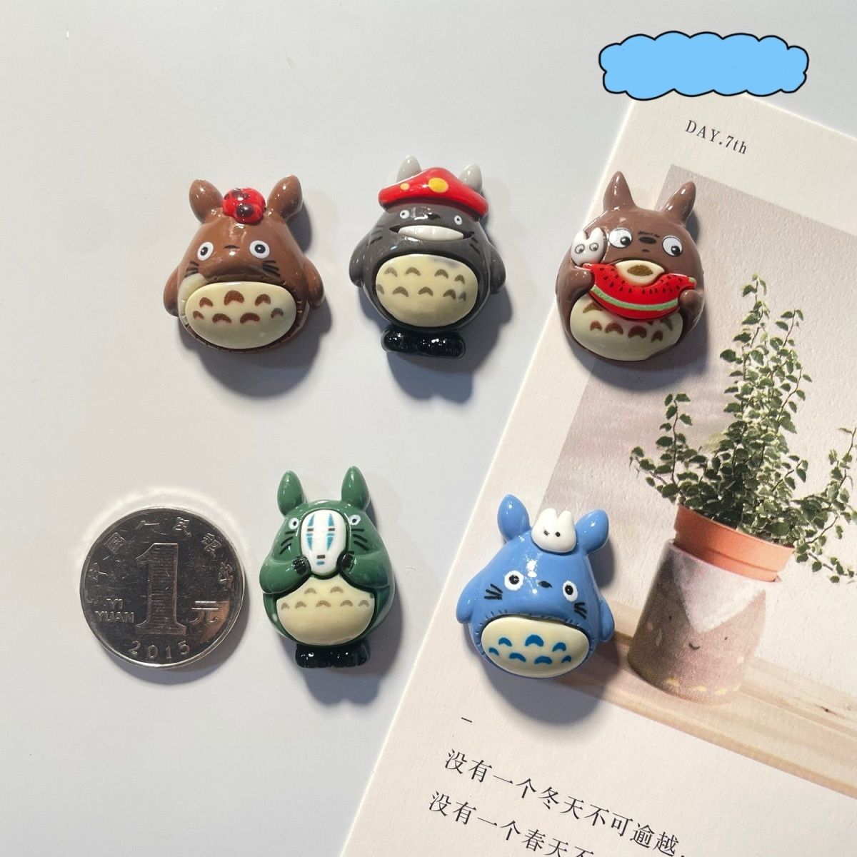 Totoro Anime Resin Fridge Magn - Home Decor Zen recension och pris