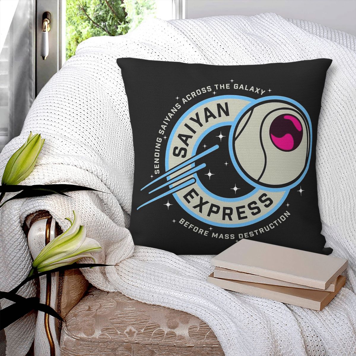 Saiyan Express Badge Pillowcas - Home Decor Express recension och pris