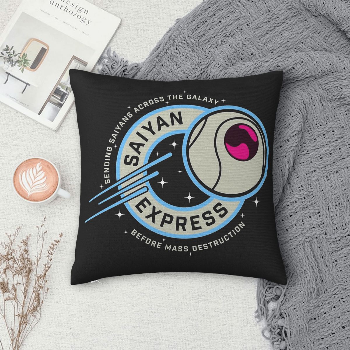 Saiyan Express Badge Pillowcas - Home Decor Express recension och pris